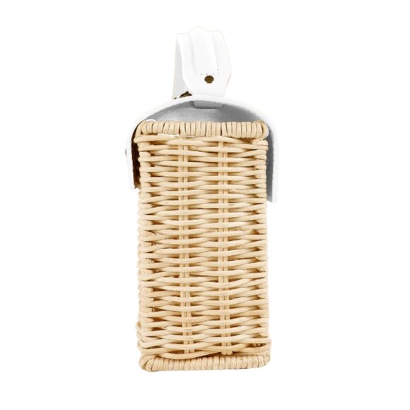 NWT White Natural Kuai Bag - Wicker Wings - Picture 5 of 5